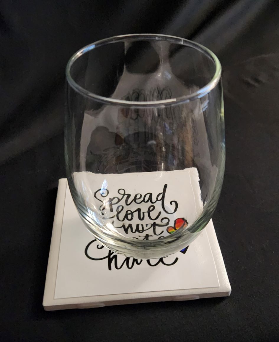 Handcrafted set of 4 individual 4"x4” ceramic tile coasters featuring beach designs/uplifting messages. Sealed, durable, and perfect for everyday use/gifting.