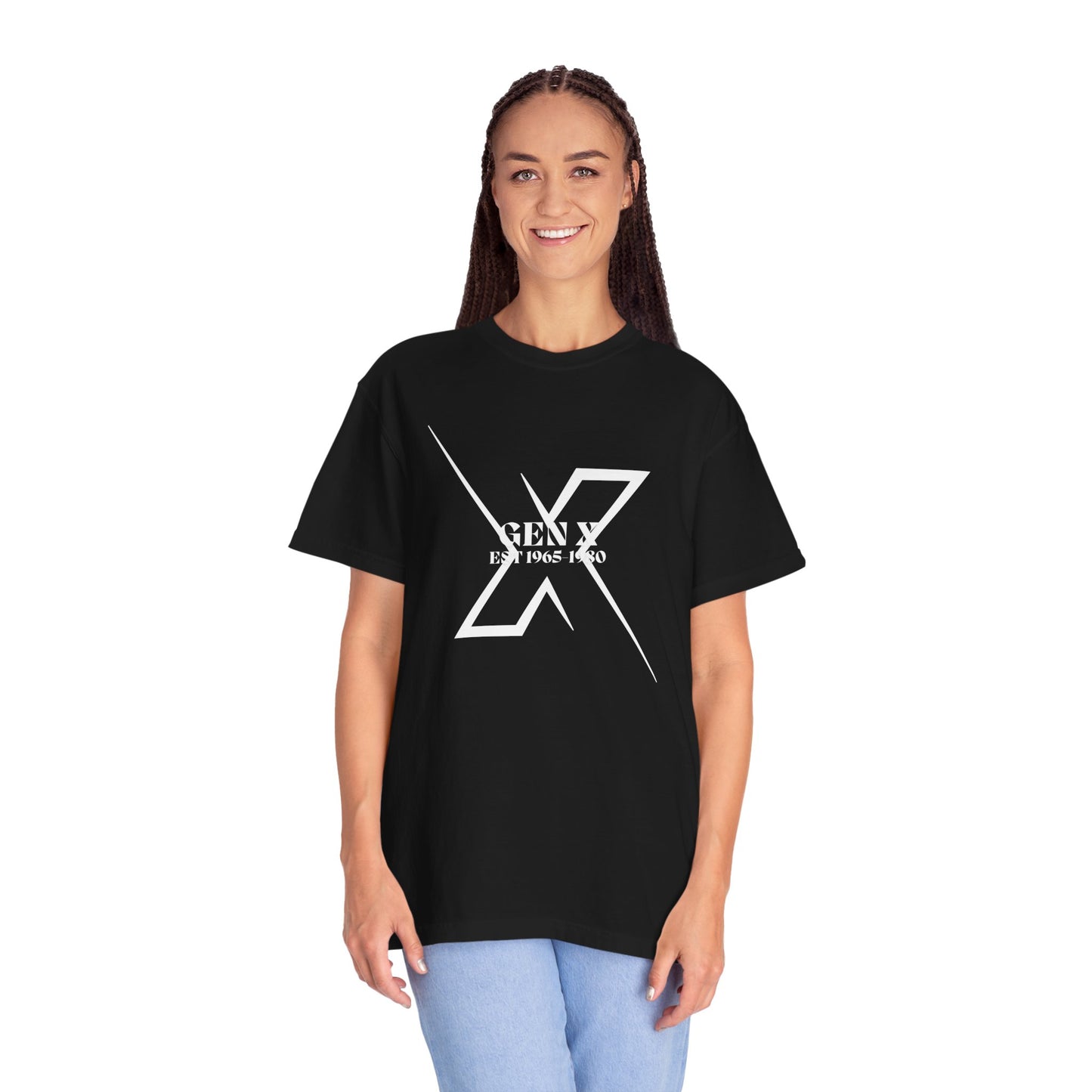 GEN X est 1965 - 1980 Unisex Garment-Dyed T-shirt