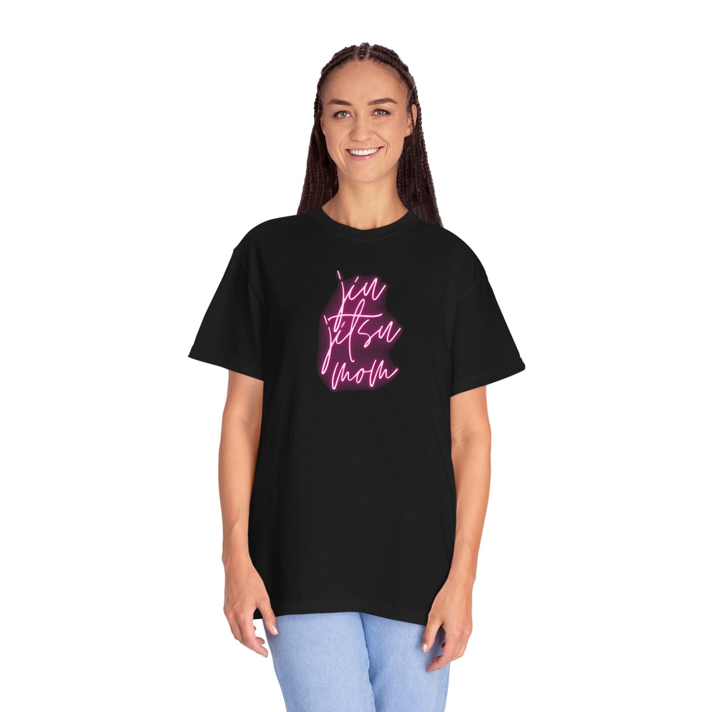 Jiu Jitsu Mom Unisex Garment-Dyed T-shirt