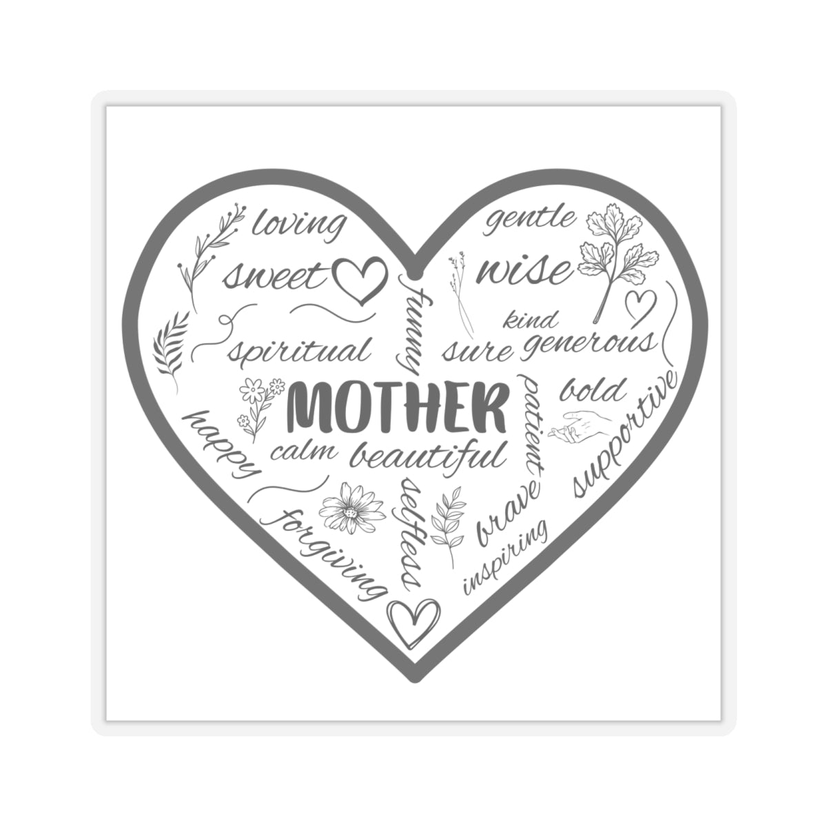 MOTHER Kiss-Cut Stickers