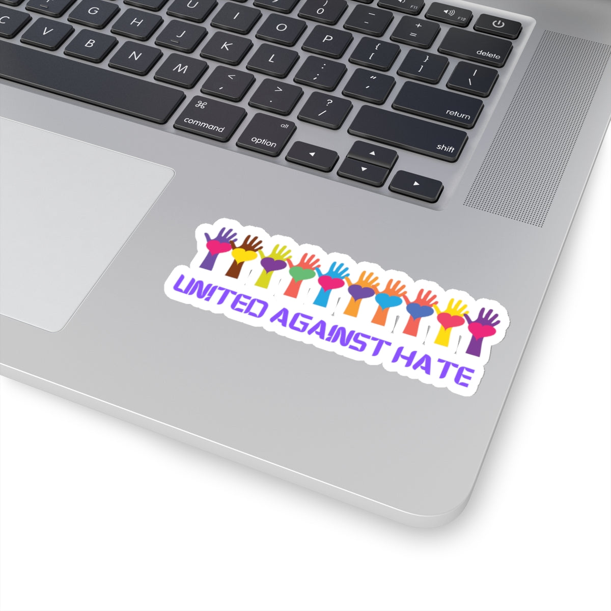 United Against Hate Kiss-Cut Stickers