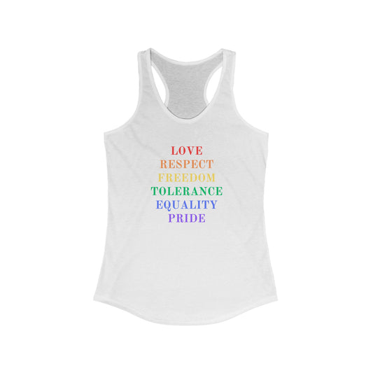 Pride Women's Ideal Racerback Tank