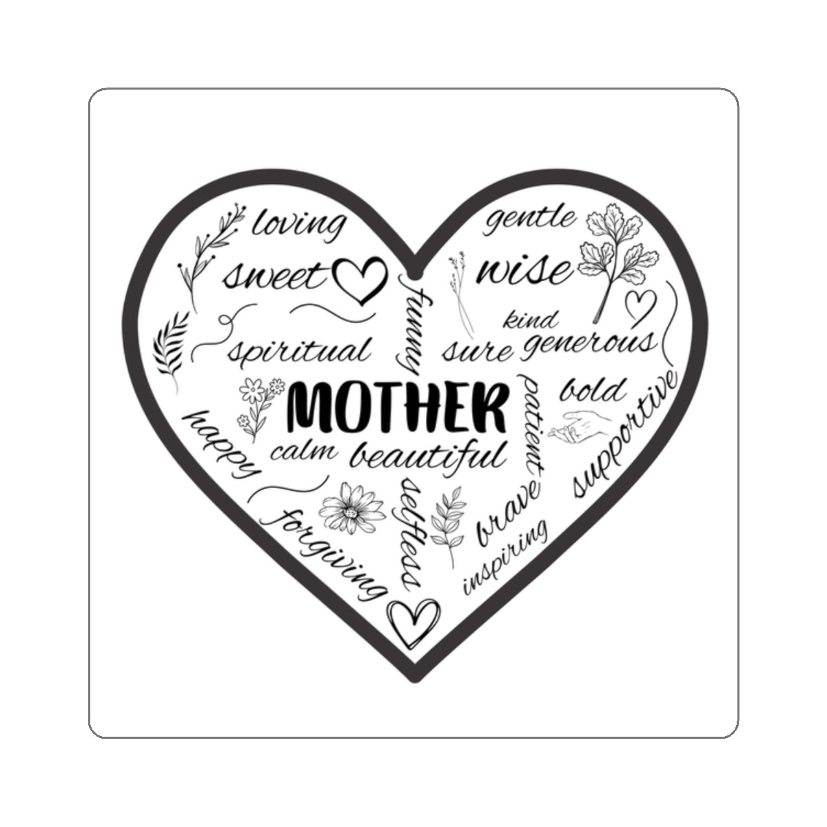 MOTHER Kiss-Cut Stickers