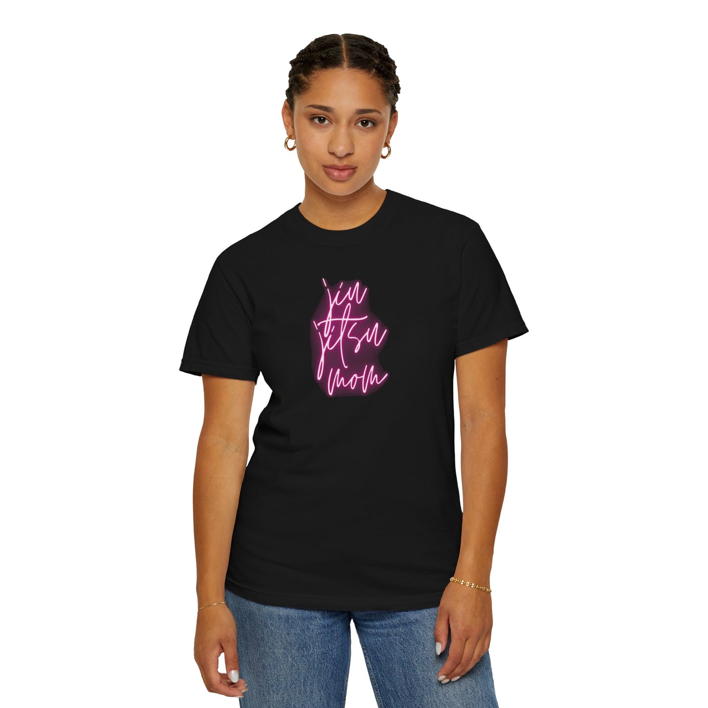 Jiu Jitsu Mom Unisex Garment-Dyed T-shirt