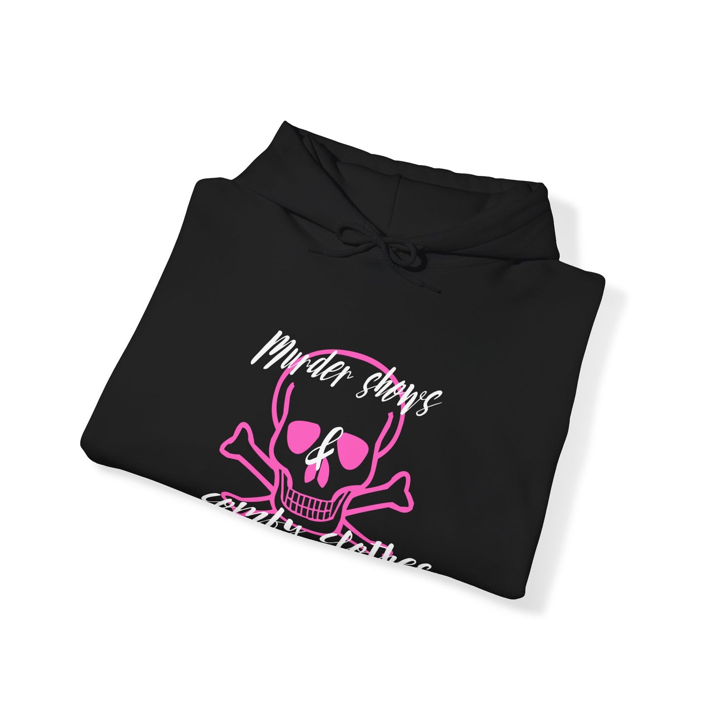 Murder shows & comfy clothes Unisex Heavy Blend™ Hooded Sweatshirt