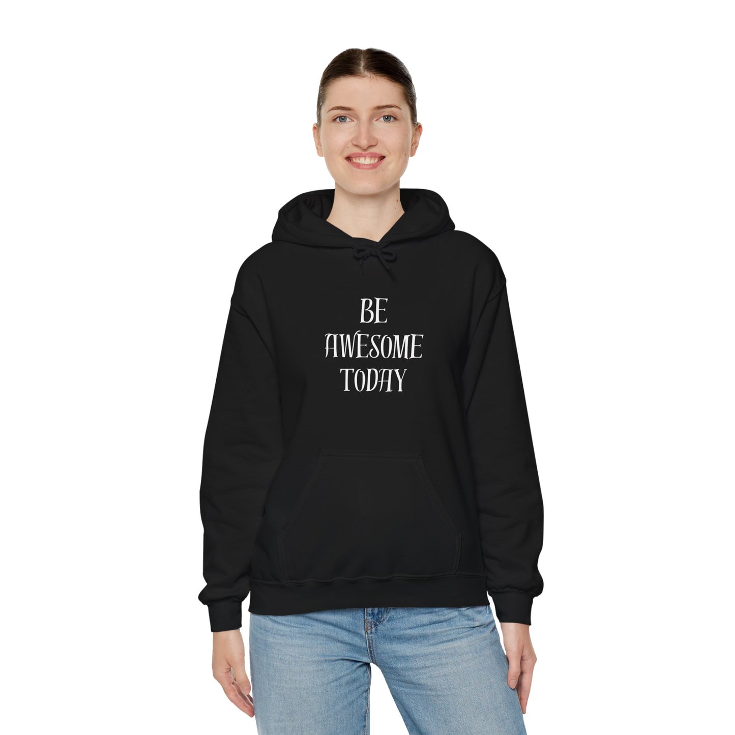 Be Awesome Today Unisex Heavy Blend™ Hooded Sweatshirt