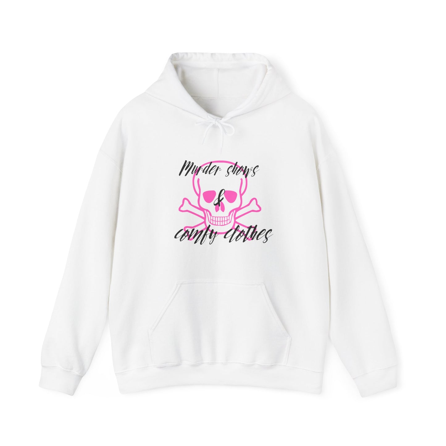 Murder shows & comfy clothes Unisex Heavy Blend™ Hooded Sweatshirt