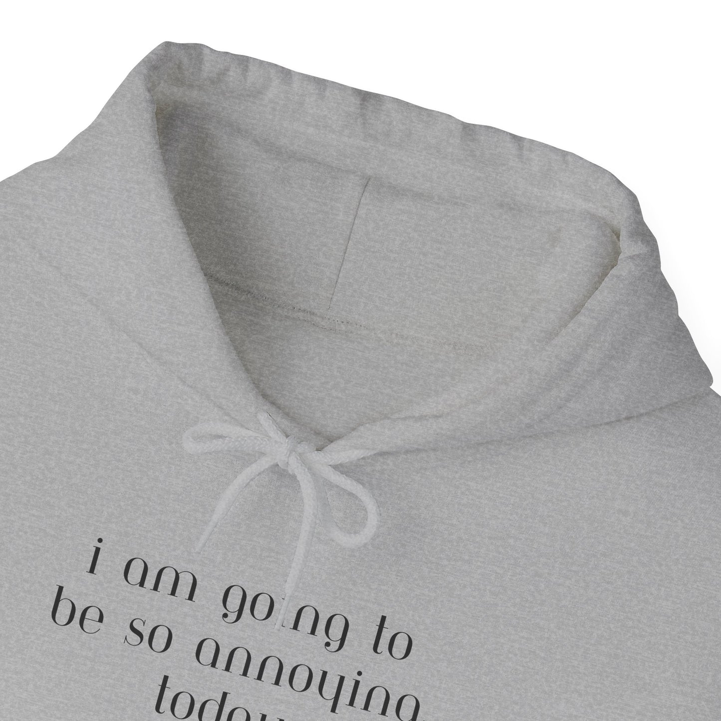 I am going to be so annoying today Unisex Heavy Blend™ Hooded Sweatshirt