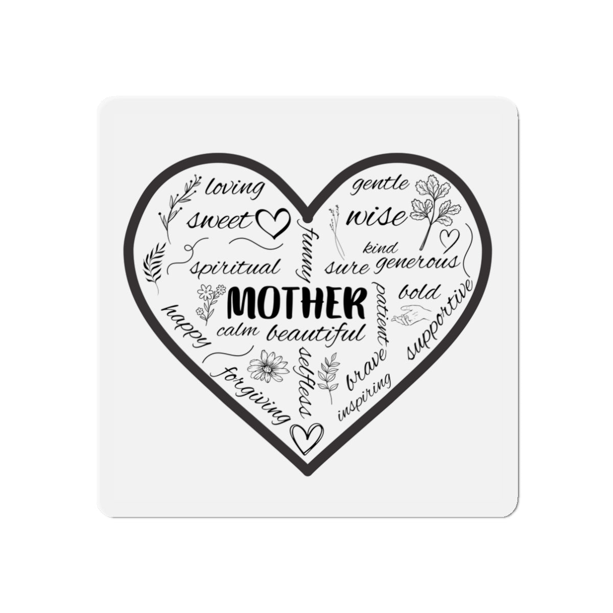 MOTHER Die-Cut Magnets