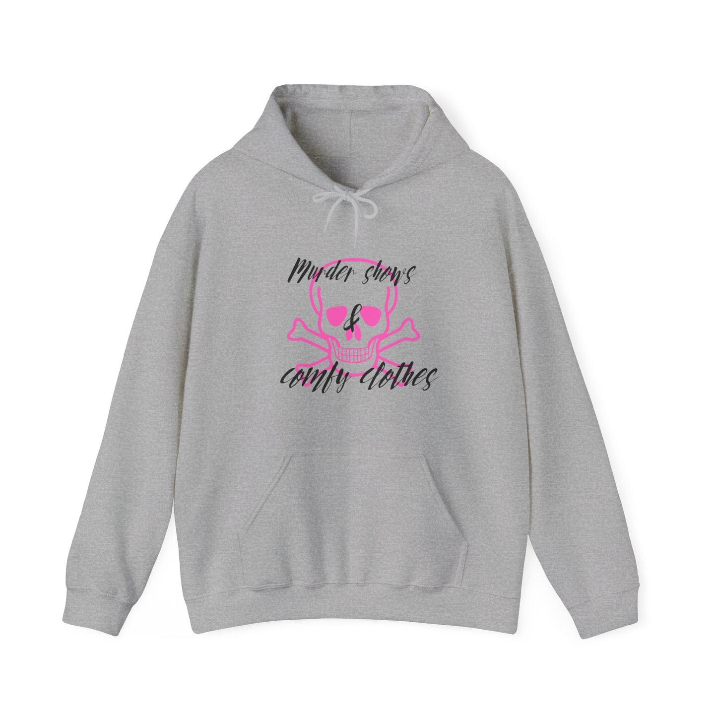 Murder shows & comfy clothes Unisex Heavy Blend™ Hooded Sweatshirt