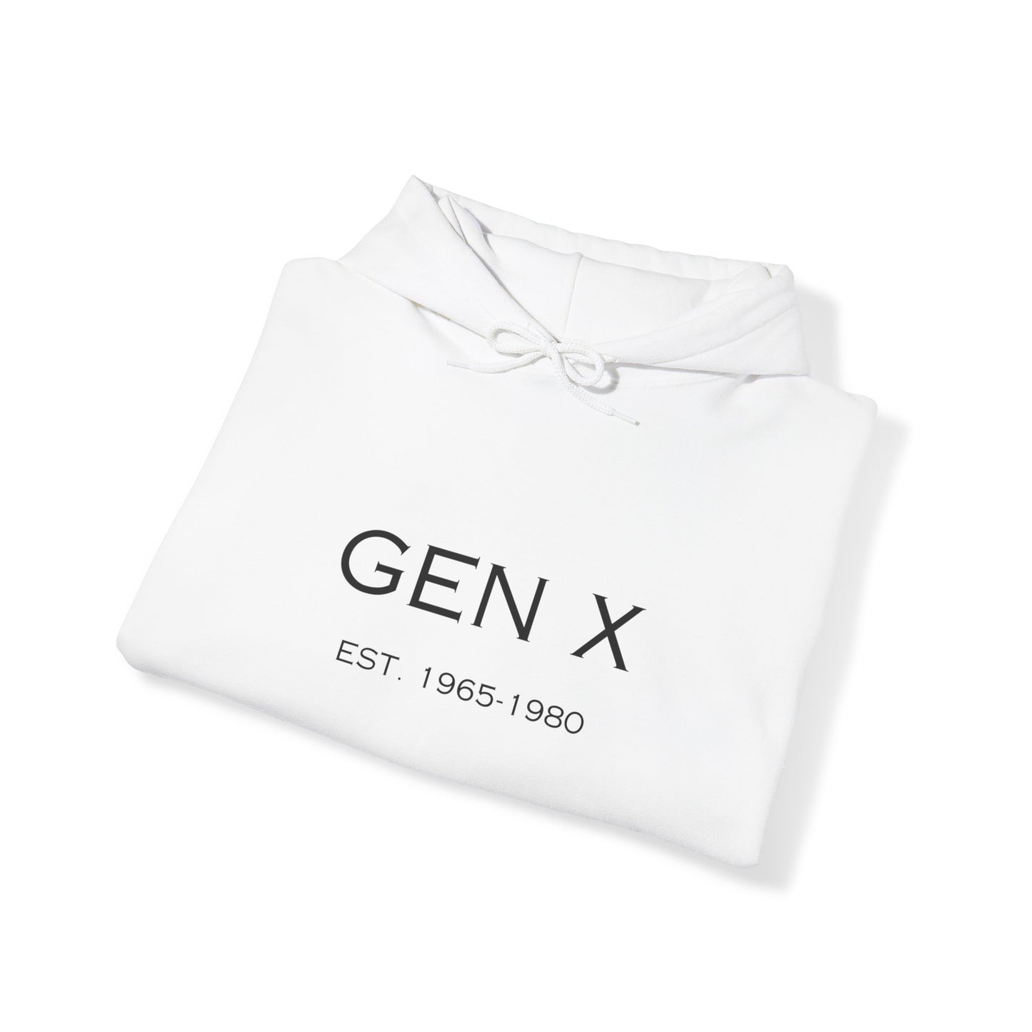 GEN X EST 1965-1980 Unisex Heavy Blend™ Hooded Sweatshirt