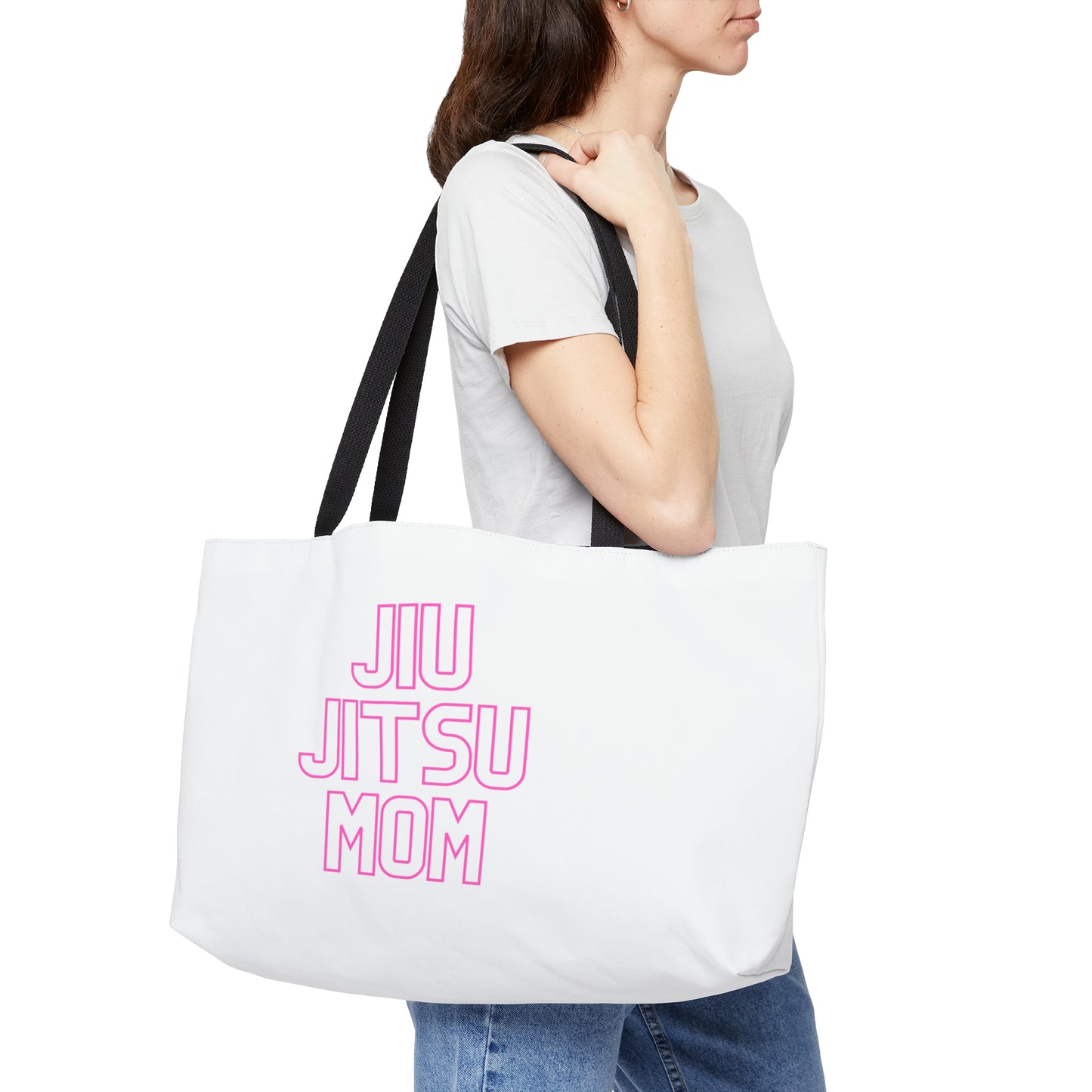 Jiu Jitsu Mom in pink Weekender Tote Bag