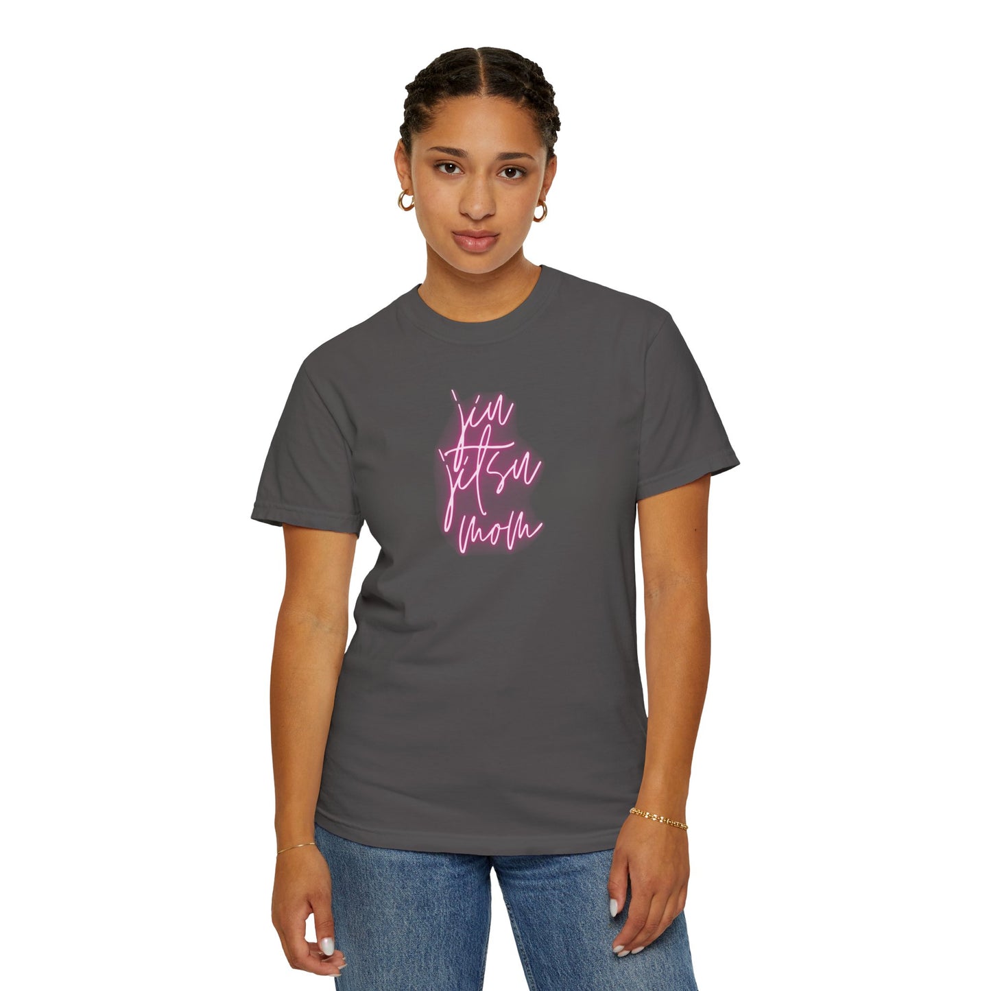 Jiu Jitsu Mom Unisex Garment-Dyed T-shirt