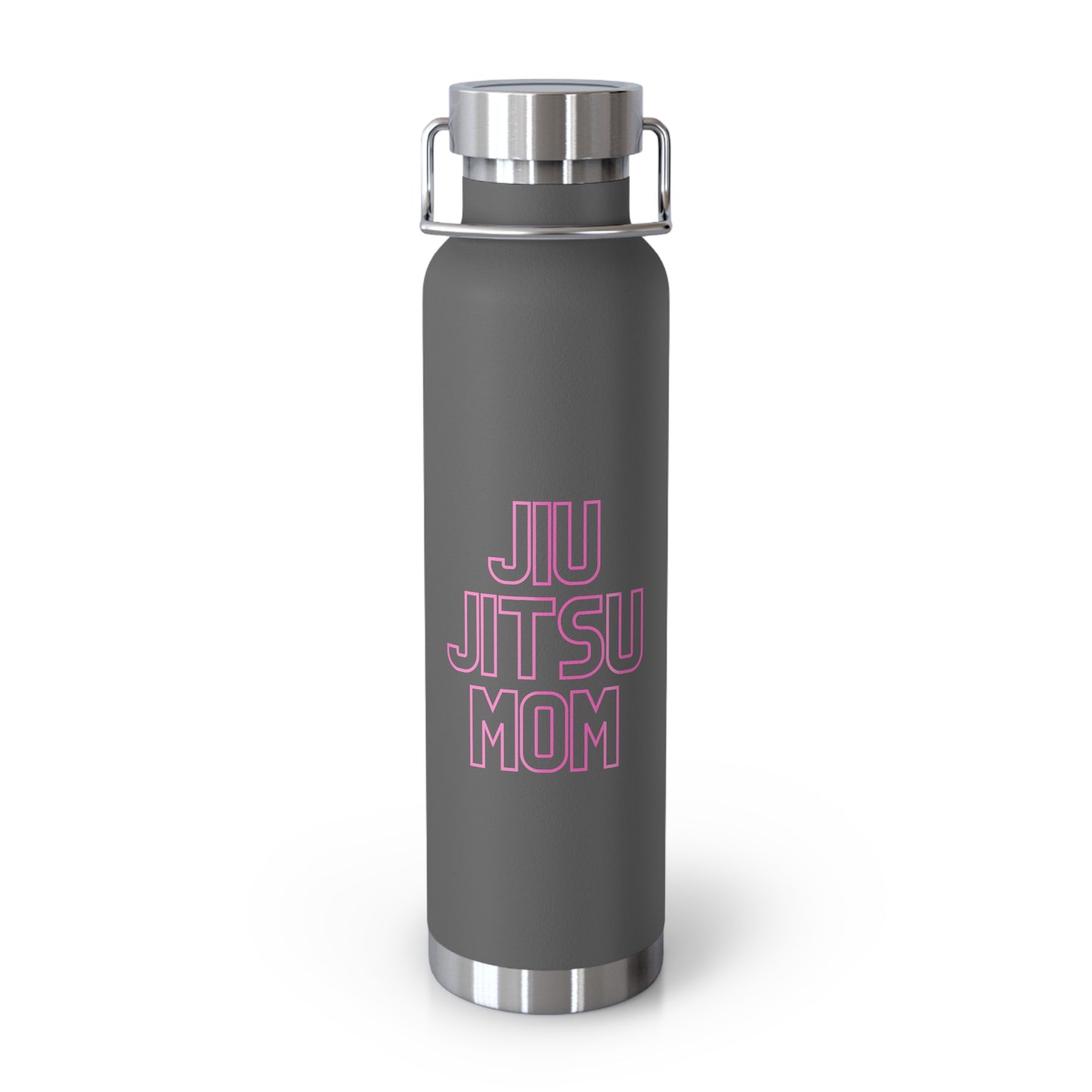 JIU JITSU MOM Copper Vacuum Insulated Bottle, 22oz