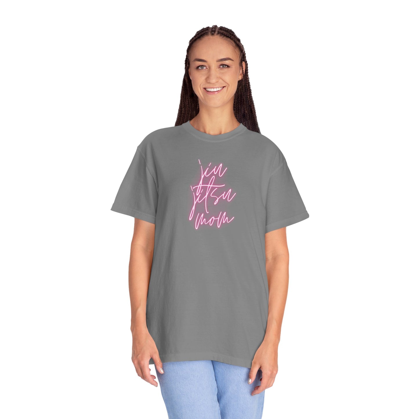 Jiu Jitsu Mom Unisex Garment-Dyed T-shirt