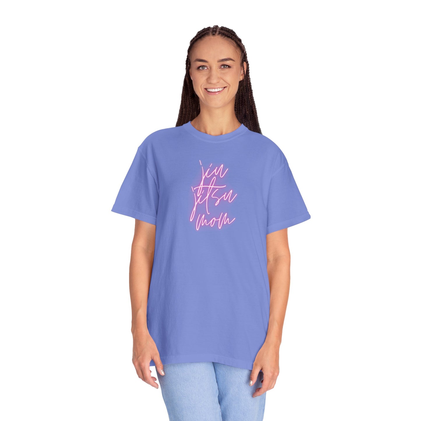 Jiu Jitsu Mom Unisex Garment-Dyed T-shirt