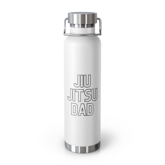 JIU JITSU DAD Copper Vacuum Insulated Bottle, 22oz