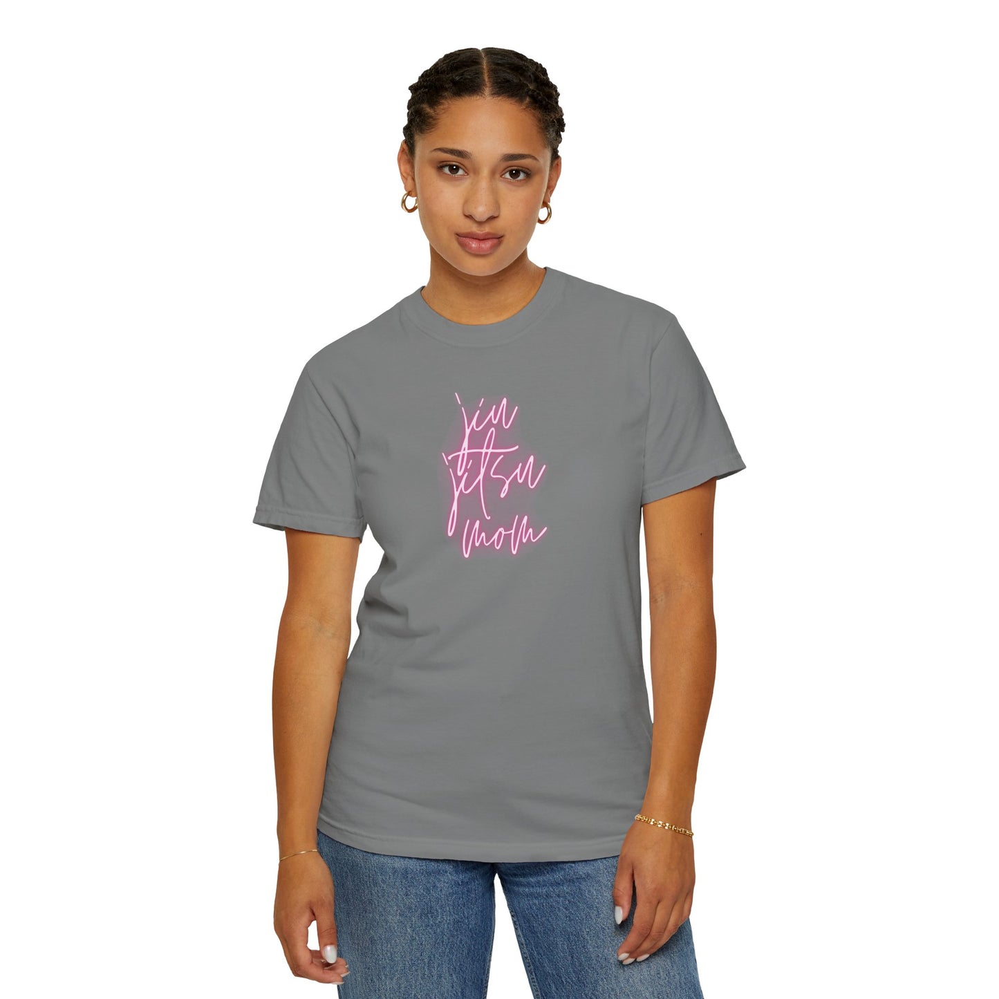 Jiu Jitsu Mom Unisex Garment-Dyed T-shirt