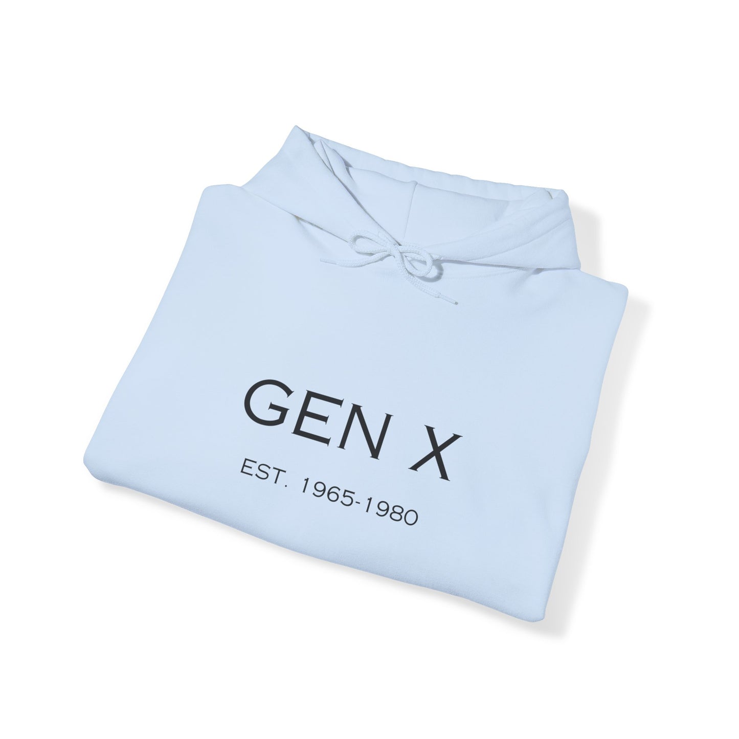 GEN X EST 1965-1980 Unisex Heavy Blend™ Hooded Sweatshirt