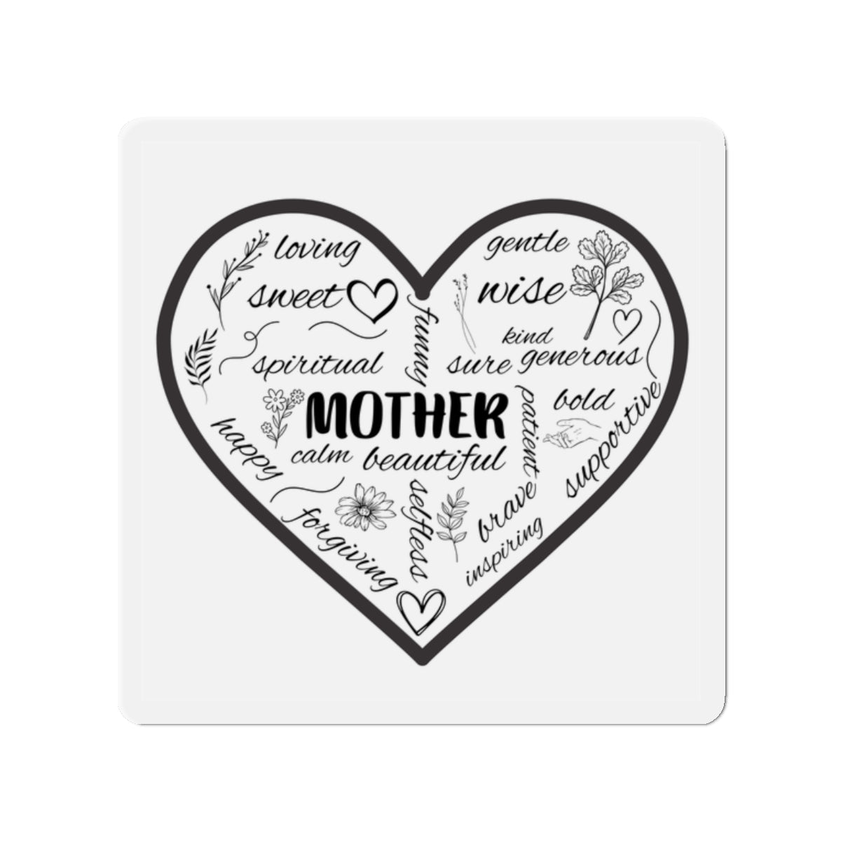 MOTHER Die-Cut Magnets