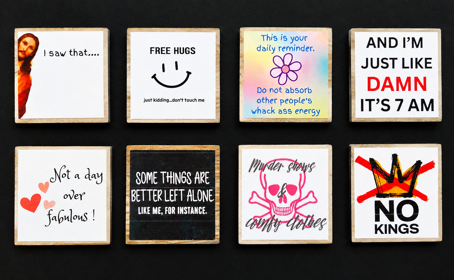 Inspirational & Funny Whimsical & Funny Vinyl Stickers | Positive Quote Stickers | Cute Frog, Bee & Sarcastic Decor Gifts | Motivational Sticker Collection