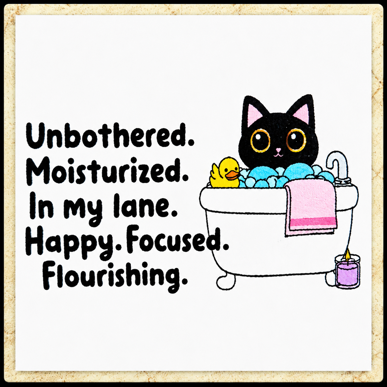 Inspirational & Funny Whimsical & Funny Vinyl Stickers | Positive Quote Stickers | Cute Frog, Bee & Sarcastic Decor Gifts | Motivational Sticker Collection
