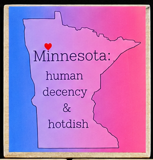 LGBTQ+ Pride Magnets | Handmade Rainbow & Equality Fridge Magnets | Inclusive Minnesota & Ally Decor | Love Wins