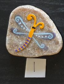 Handmade Dragonfly Stone Tile Magnets – Choose Your Design – One-of-a-Kind Nature & Whimsical Refrigerator Magnets