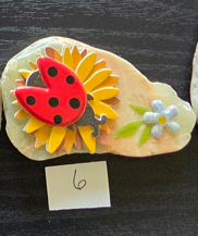 Handmade Ladybug Stone Tile Magnets – Choose Your Design – One-of-a-Kind Garden & Whimsical Refrigerator Magnets