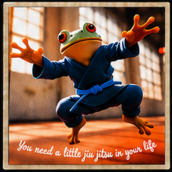 Jiu Jitsu Magnets | Funny BJJ Fridge Magnets | Grappling & Martial Arts Decor | Handmade MMA Gift Ideas for Jiu Jitsu Lovers