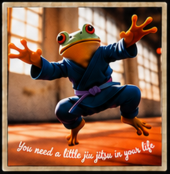 Jiu Jitsu Magnets | Funny BJJ Fridge Magnets | Grappling & Martial Arts Decor | Handmade MMA Gift Ideas for Jiu Jitsu Lovers